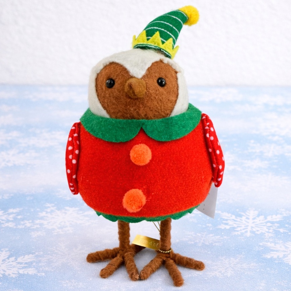 Target Featherly Friends Wondershop Christmas Festive Santa’s Elf Bird “Bauble”